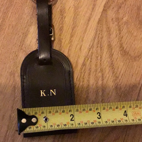 Louis Vuitton large luggage tag gold KN - Picture 5 of 7